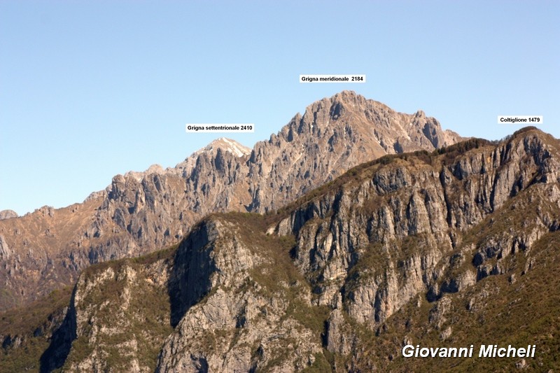 Le montagne viste dal Monte Barro LC